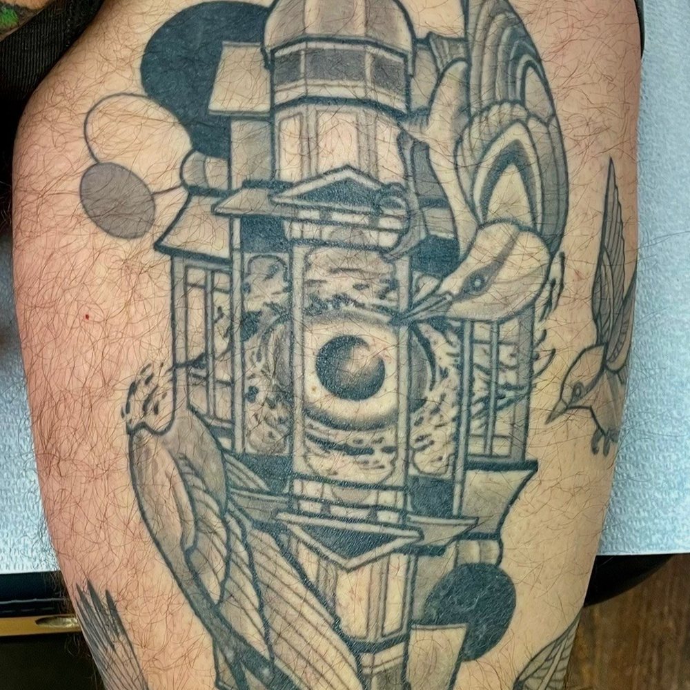 Tattoo work by Erick Erickson